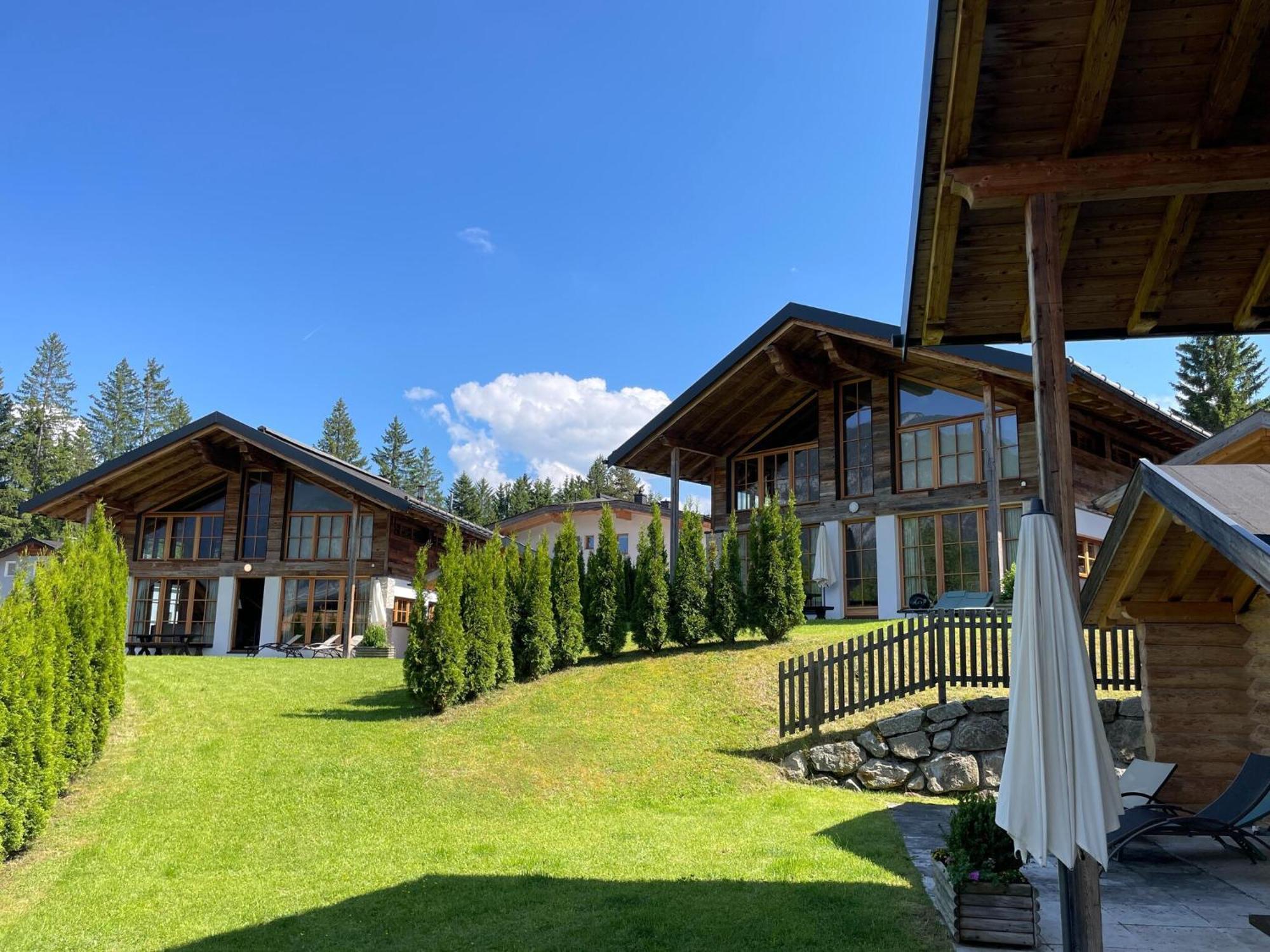 Chalets Im Weidach, Leutasch Exterior foto